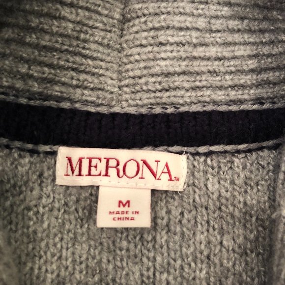 Merona gray sweater cardigan - Picture 3 of 3